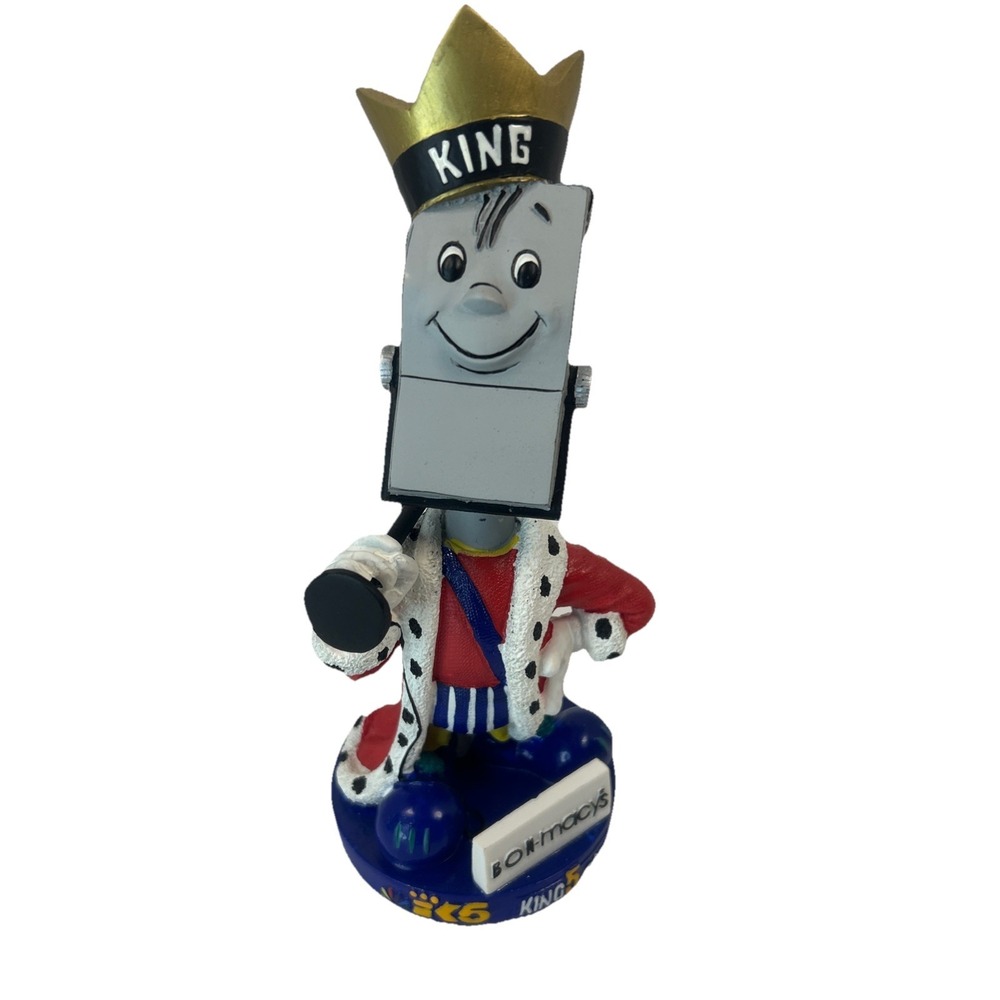 Rare-King Tv 55Th‎ Anniversary Edition Bobblehead  Bobble Dobbles Preowned